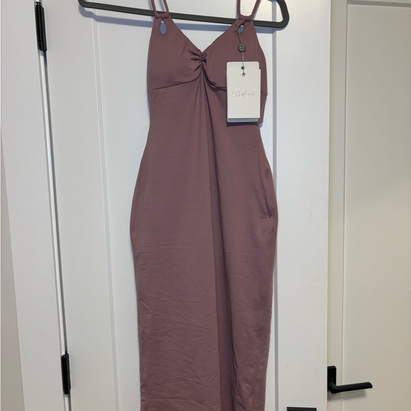 Bombshell sportswear sweetheart dress mauve XS - Picture 3 of 5